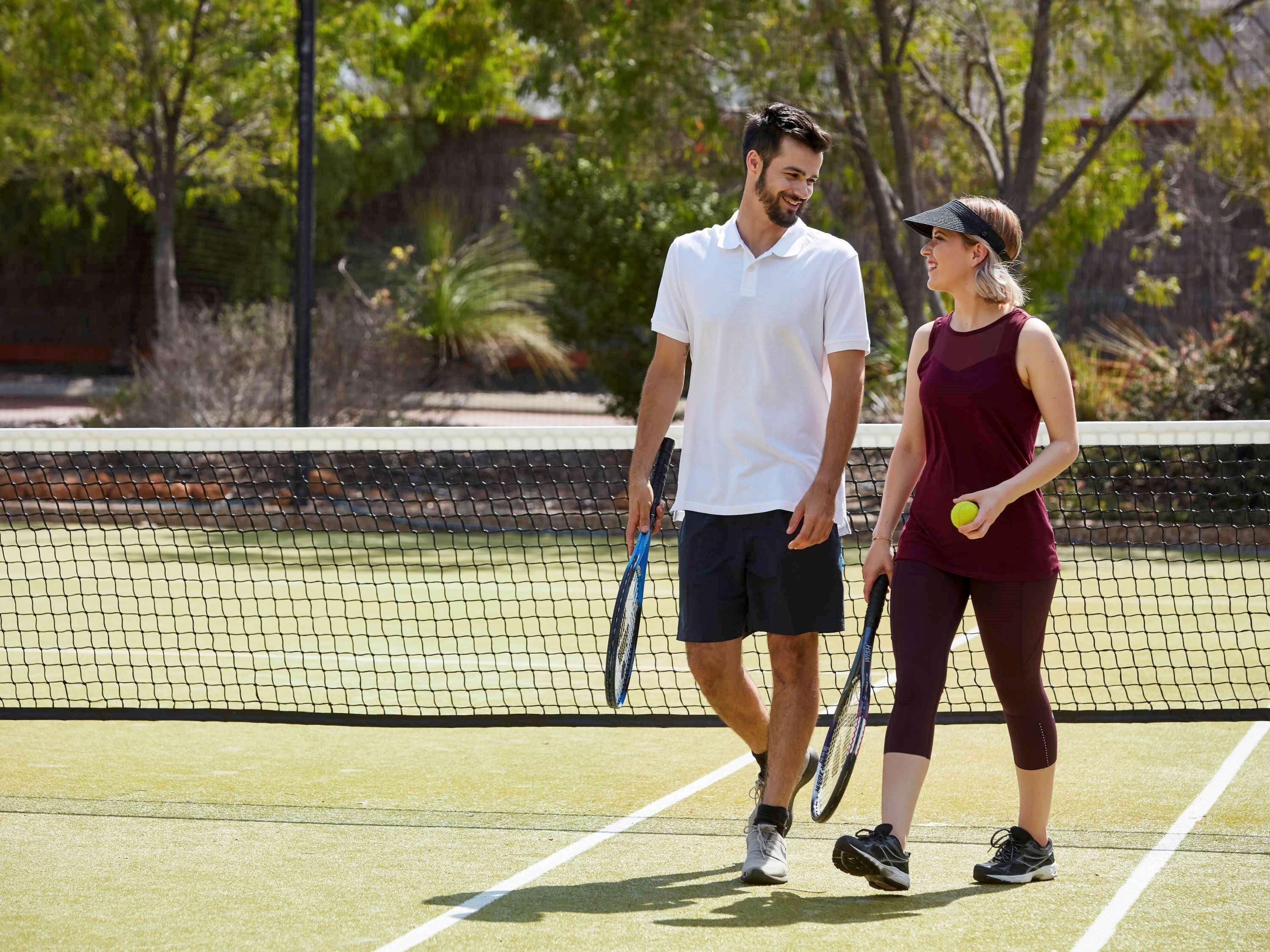 Pullman Bunker Bay Resort Margaret River Dunsborough Eksteriør billede Tennis players at the club