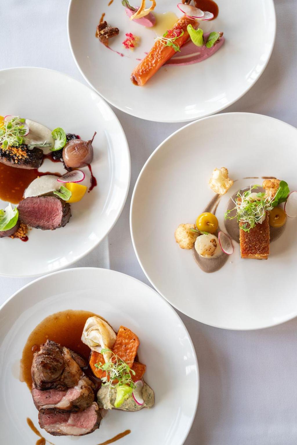 Pullman Bunker Bay Resort Margaret River Dunsborough Eksteriør billede Dishes at the restaurant